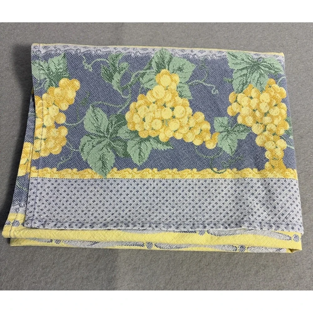 French Provençal Country Cotton Kitchen Towel  Cottagecore